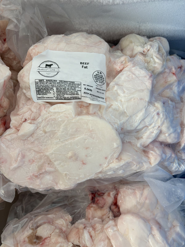 Beef Fat for Tallow (approx. 7-8 lbs)